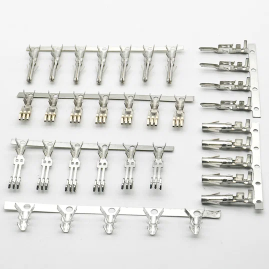 Беспаечная металлическая трубчатая клемма-вилка 5.08мм - Клеммные соединители